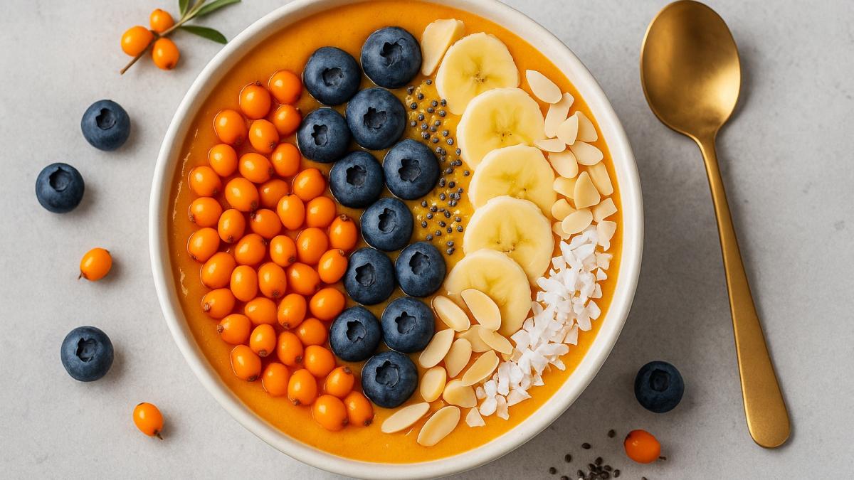 Смузи-боул с облепихой