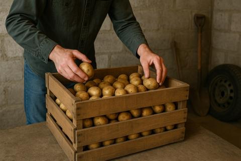 Учёные из Нидерландов доказали: обработка картофеля золой снижает риск гнили на 60%