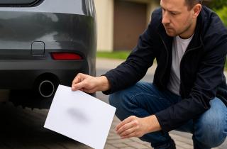 Проверка двигателя листом бумаги выявляет масляные следы и противодавление — автоэксперт