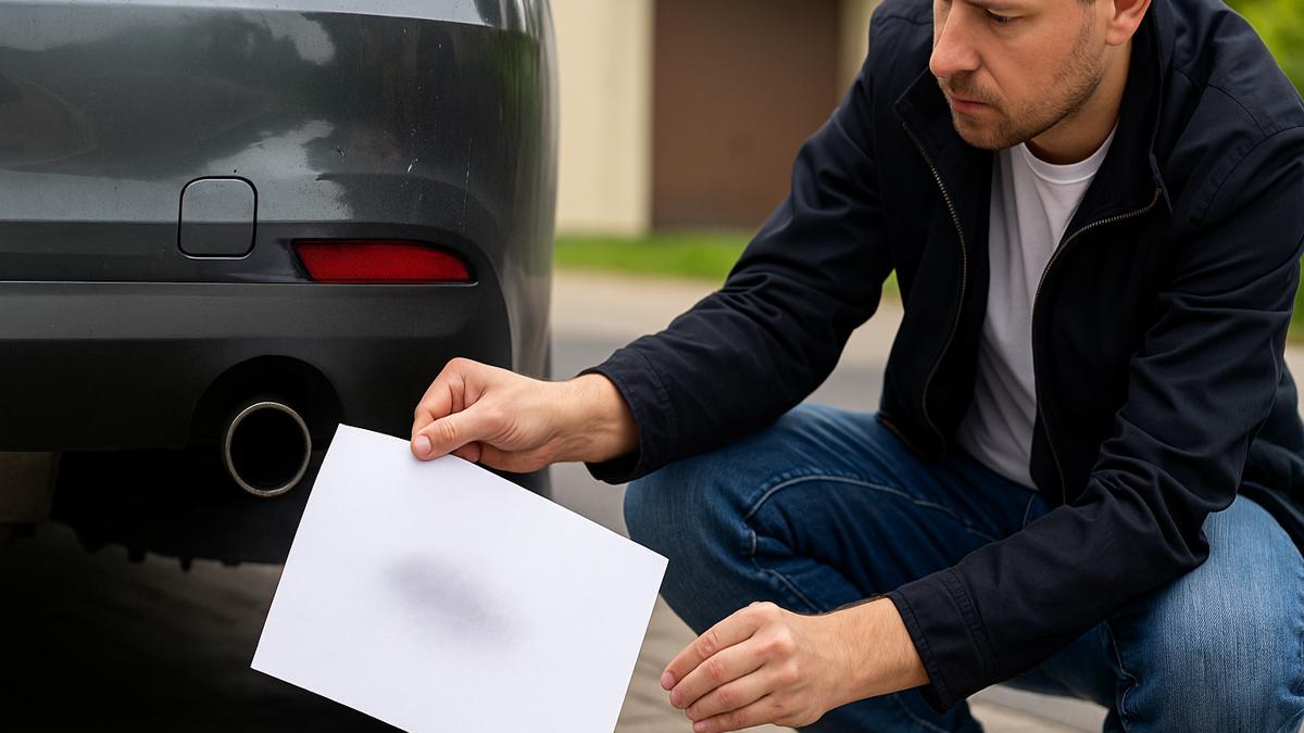 Проверка двигателя листом бумаги