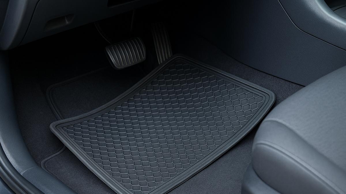 Коврик в салоне