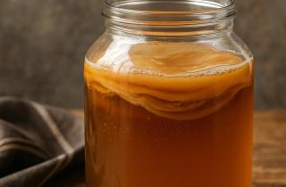 Настой комбучи улучшает структуру почвы — садоводы