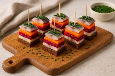 Необычные сочетания селёдки расширяют варианты закусок — кулинары