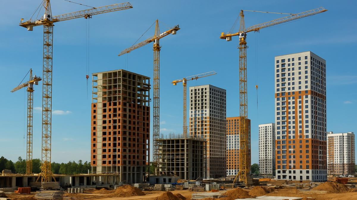 Строительство новостроек в Москве