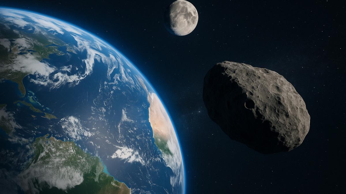 Квазилуна рядом с Землёй