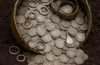 Римские монеты и слитки времен ранней империи обнаружены в Нижней Саксонии после 8 лет хранения