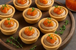 Тарталетки с крабовыми палочками и сыром — жаль, раньше не знал о таком вкусе: тает во рту мгновенно