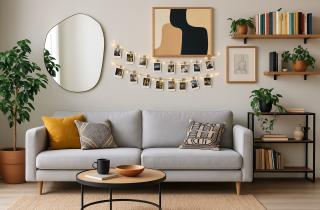 Правильный декор оживляет пустую стену — дизайнеры