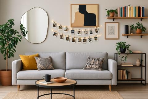 Правильный декор оживляет пустую стену — дизайнеры