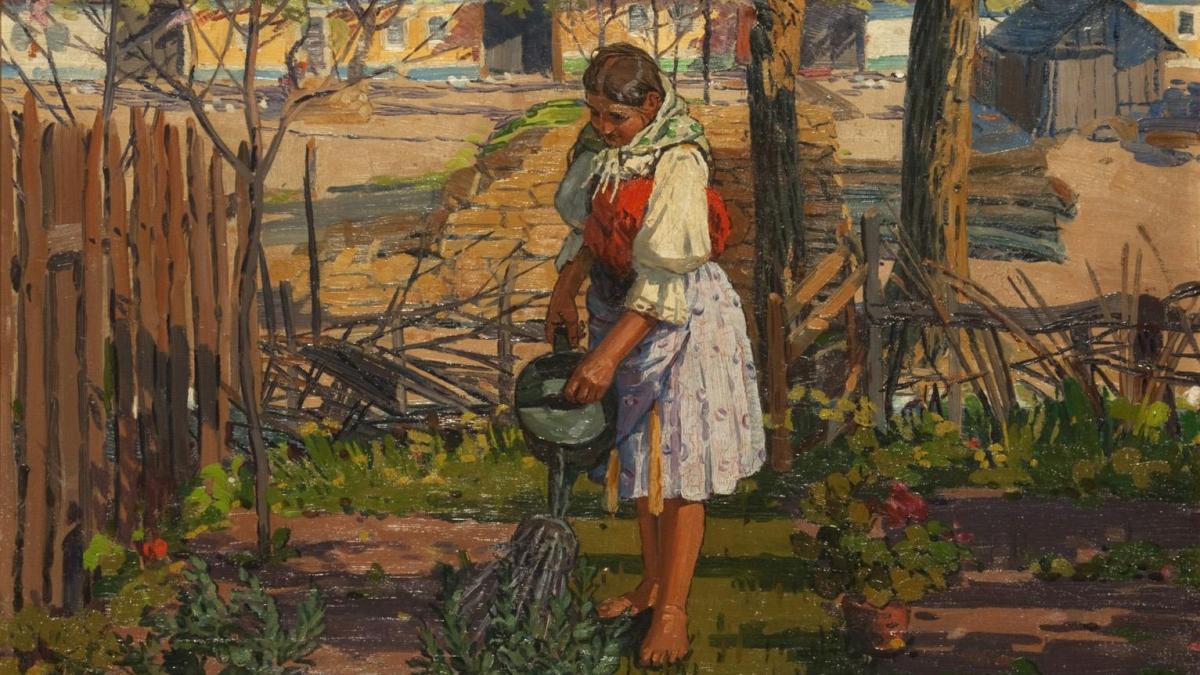Молодая садовница: А. Фролка Молодая садовница: А. Фролка