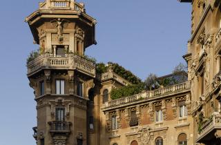 Район Коппеде в Риме создан Джино Коппеде как эксперимент, объединивший модерн, готику и барокко