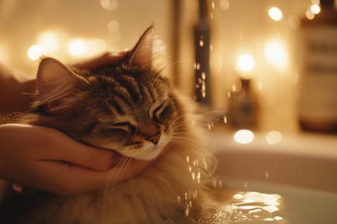 Музыка против стресса: регги с особым ритмом заменяет успокоительные во время мытья лап