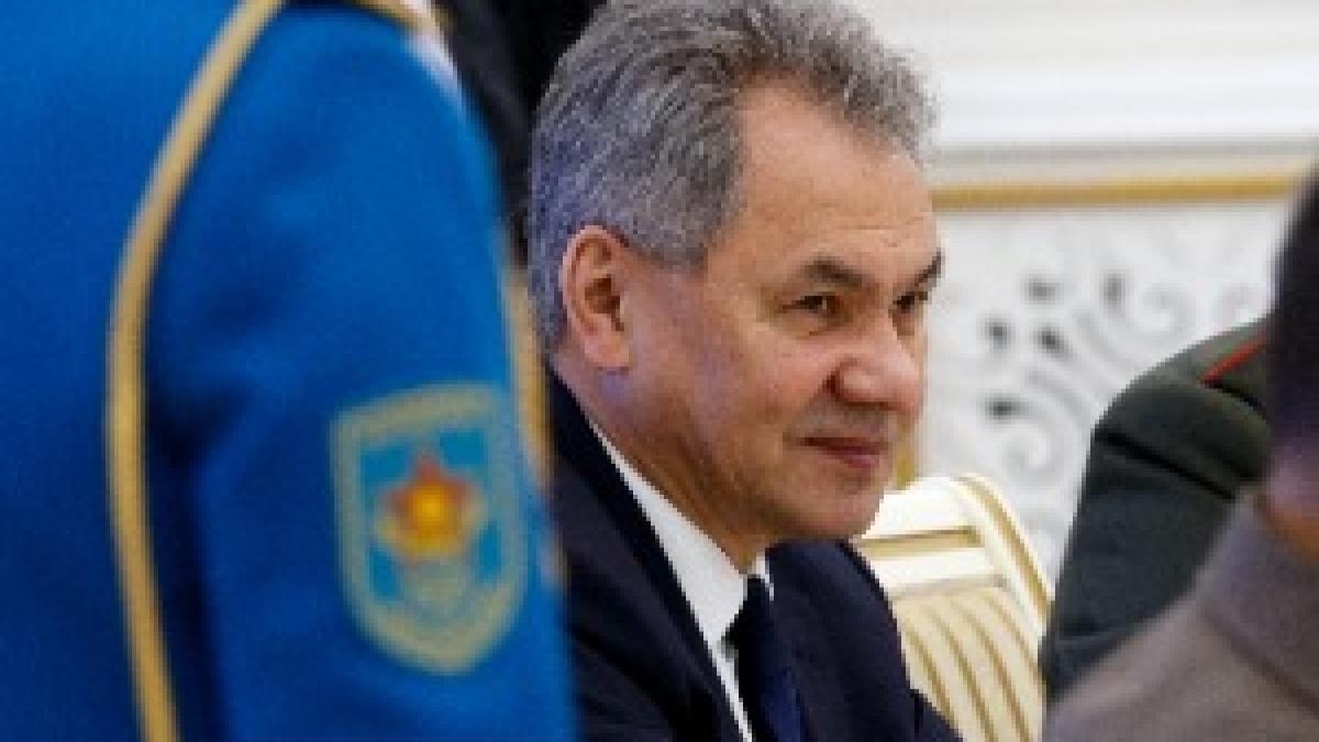 Shoigu in Astana 2016