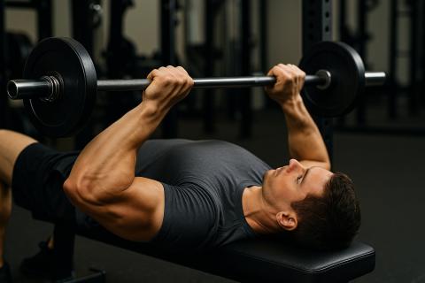 Men’s Health: жим узким хватом помогает развить силу и объём трицепсов