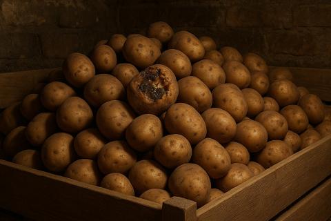 Ящики остались сухими — обработал полки бесцветным средством, и налёт не вернулся