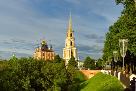 Достопримечательности Рязани: Кремль, Успенский собор, музей Павлова
