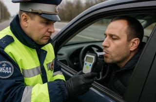 Алкотестер на дороге применяют при невнятной речи — ГИБДД