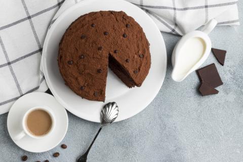 Шоколадный пирог с какао и сиропом: полный рецепт приготовления