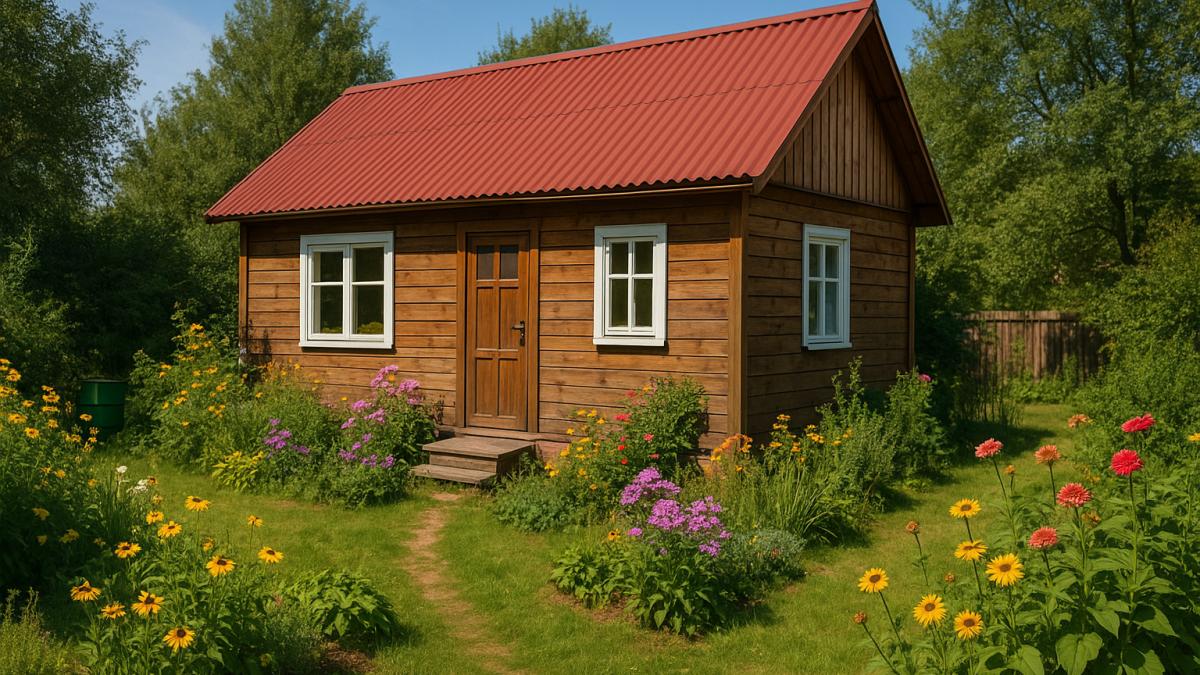 Летняя дача в цветах Летняя дача в цветах