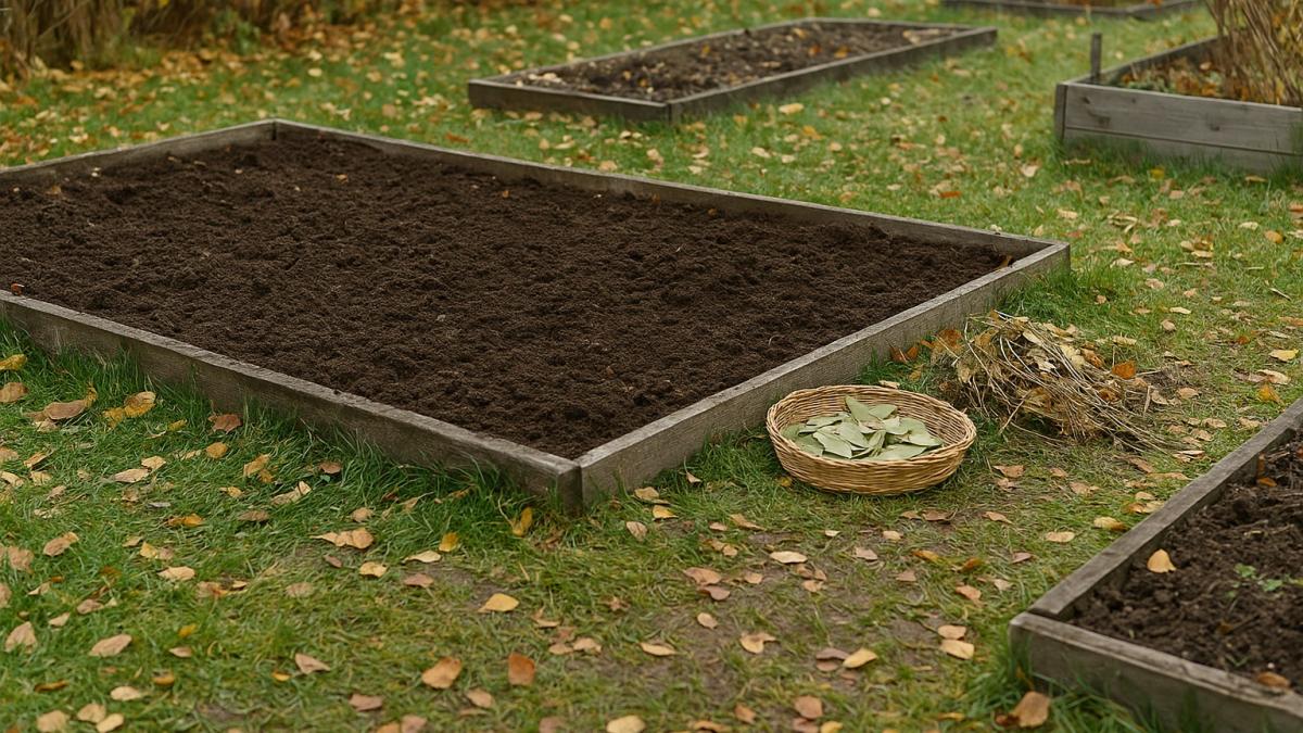 Осенняя грядка