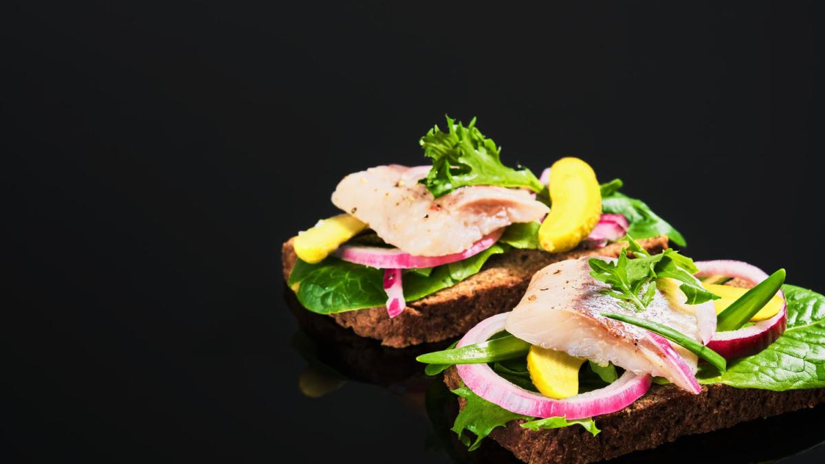 Бутерброды с сельдью