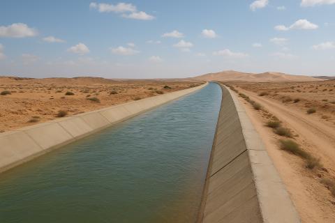 Нубийский водоносный слой: как вода из-под земли смогла оживить Ливию