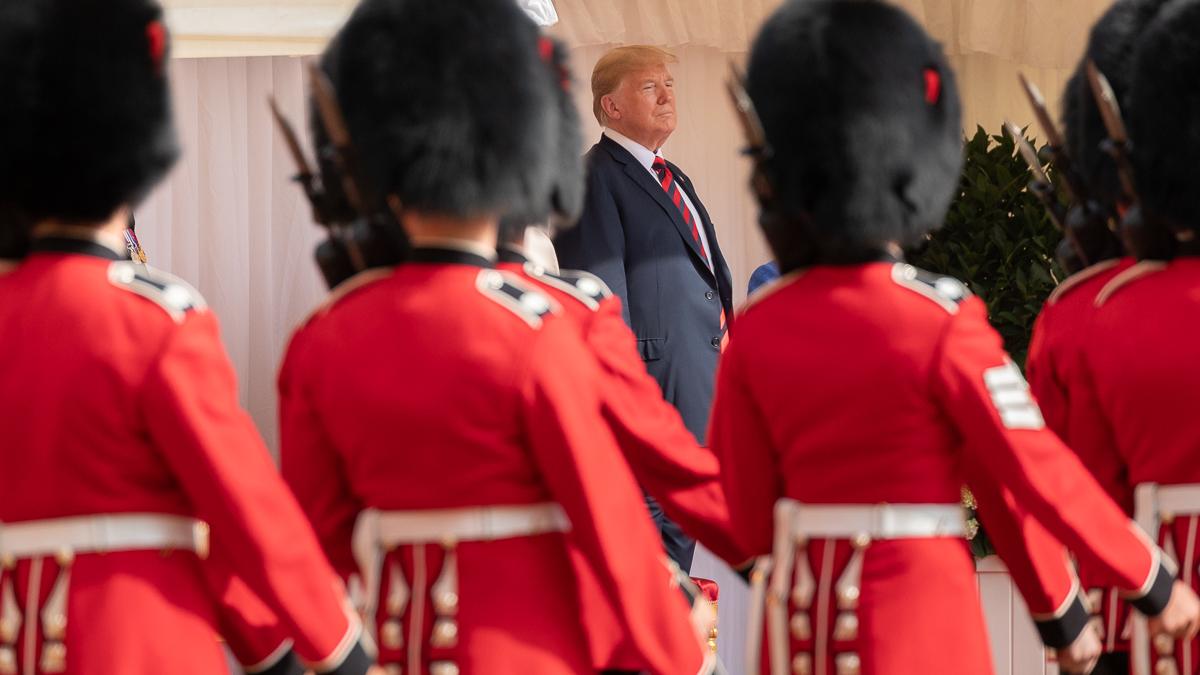 Трамп в Британии