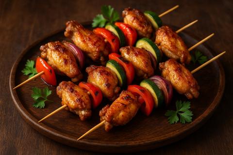 Исследование показало, что киви ускоряет маринование мяса для шашлыка
