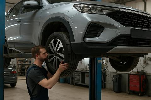 Износ шаровых опор приводит к скрипу и уводу автомобиля в сторону — автомеханики