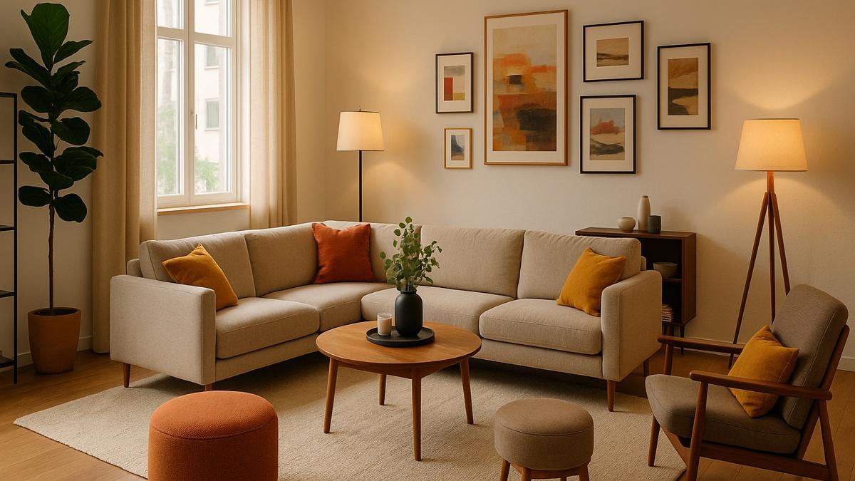 Уютная гостиная