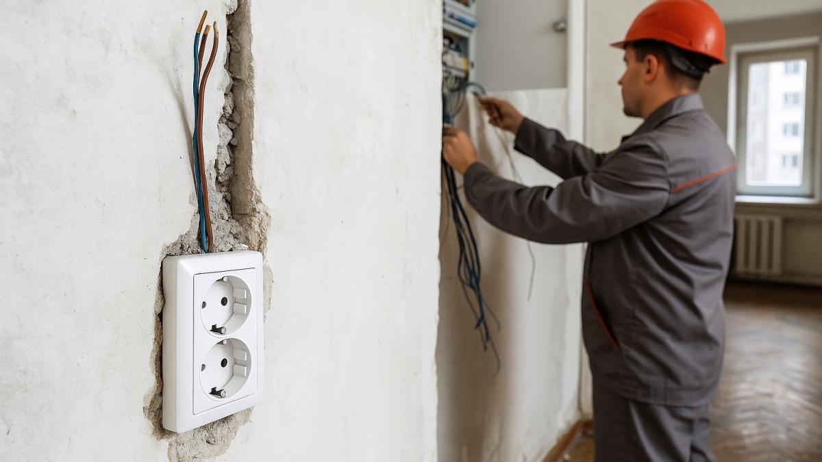 Замена проводки в хрущёвке