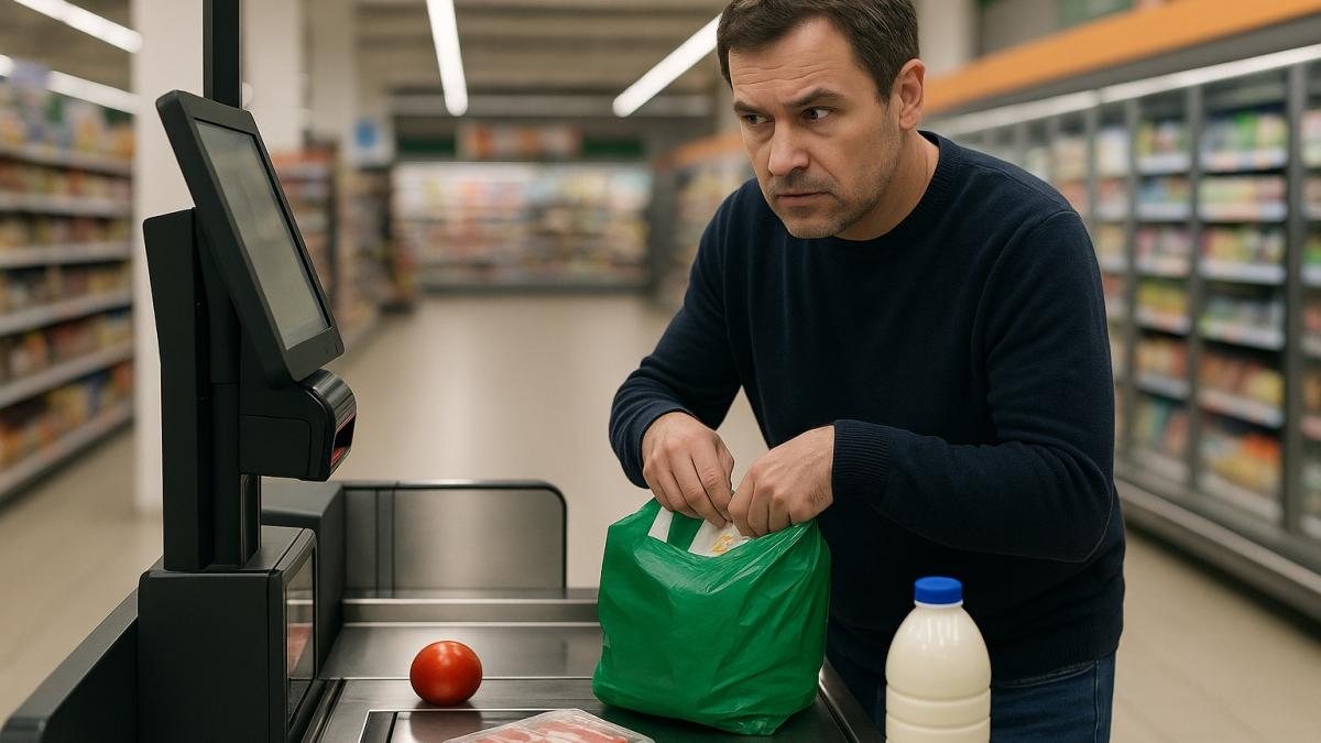 Кража в супермаркете