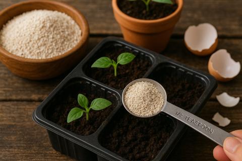 Подкормка рассады фосфором и янтарной кислотой укрепляет корни — эксперт