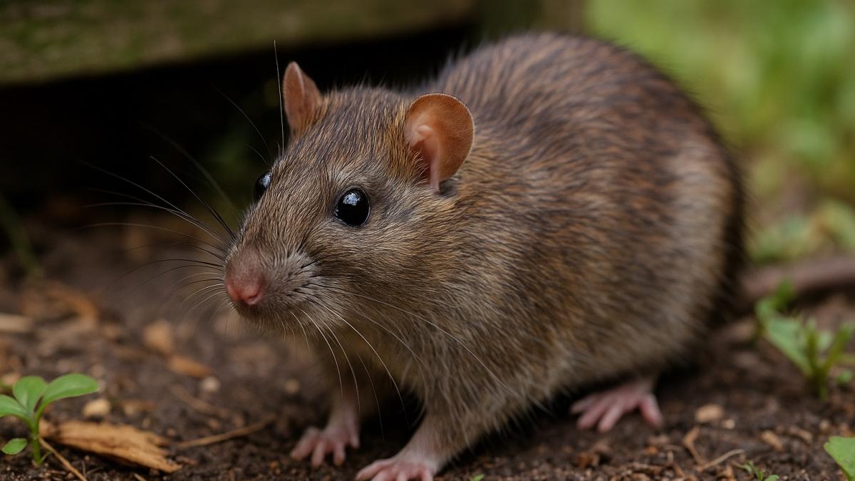 Крыса на даче
