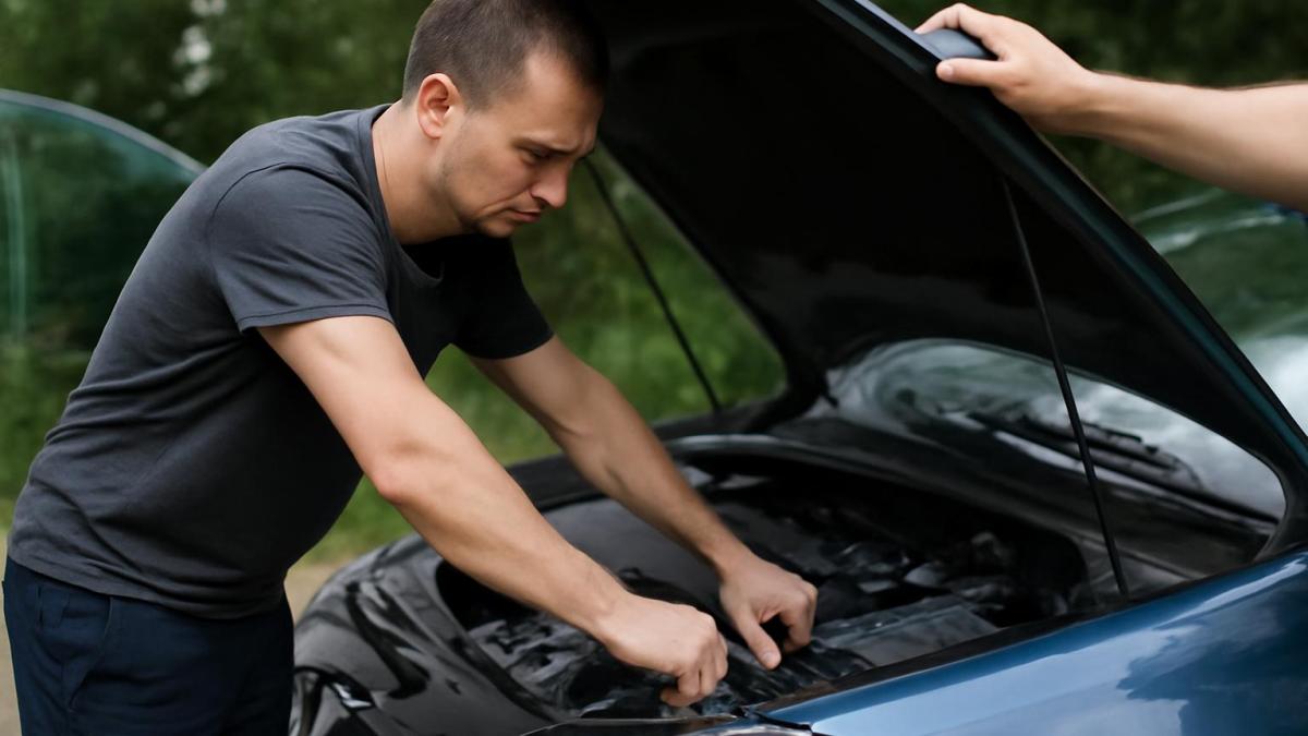 Ремонт автомобиля: открытие капота Ремонт автомобиля: открытие капота