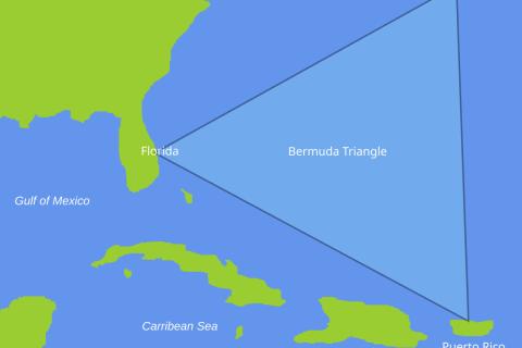 Геологи нашли под Бермудами необычный слой пород между корой и мантией — Geophysical Research Letters