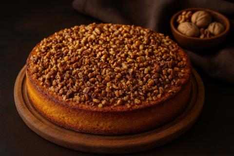 Пирог с грецкими орехами признан идеальным для осеннего ужина — кулинары