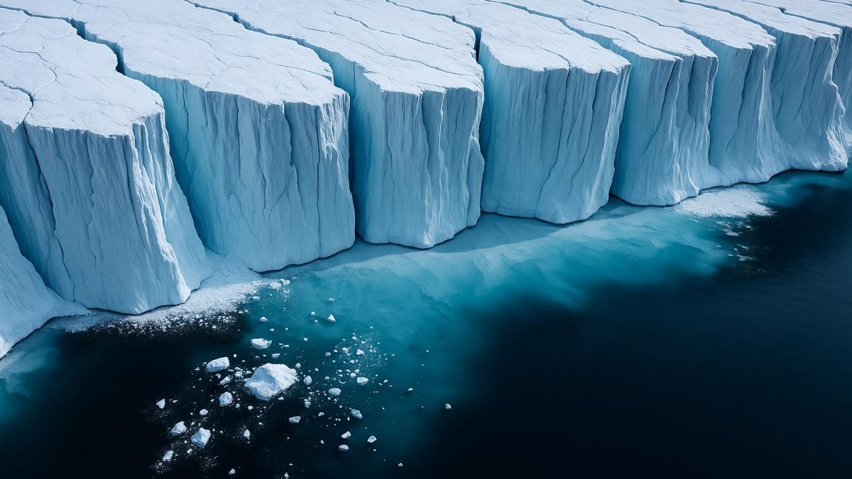 Арктические ледяные утёсы