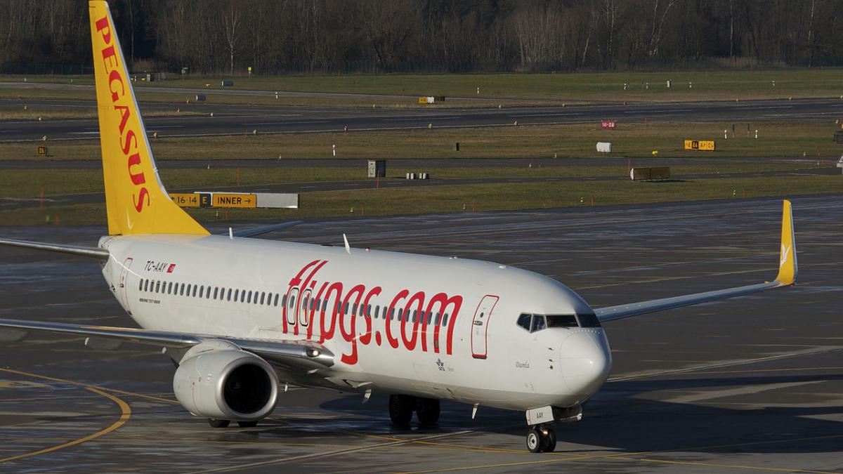 Pegasus Airlines, самолет Pegasus Airlines, самолет