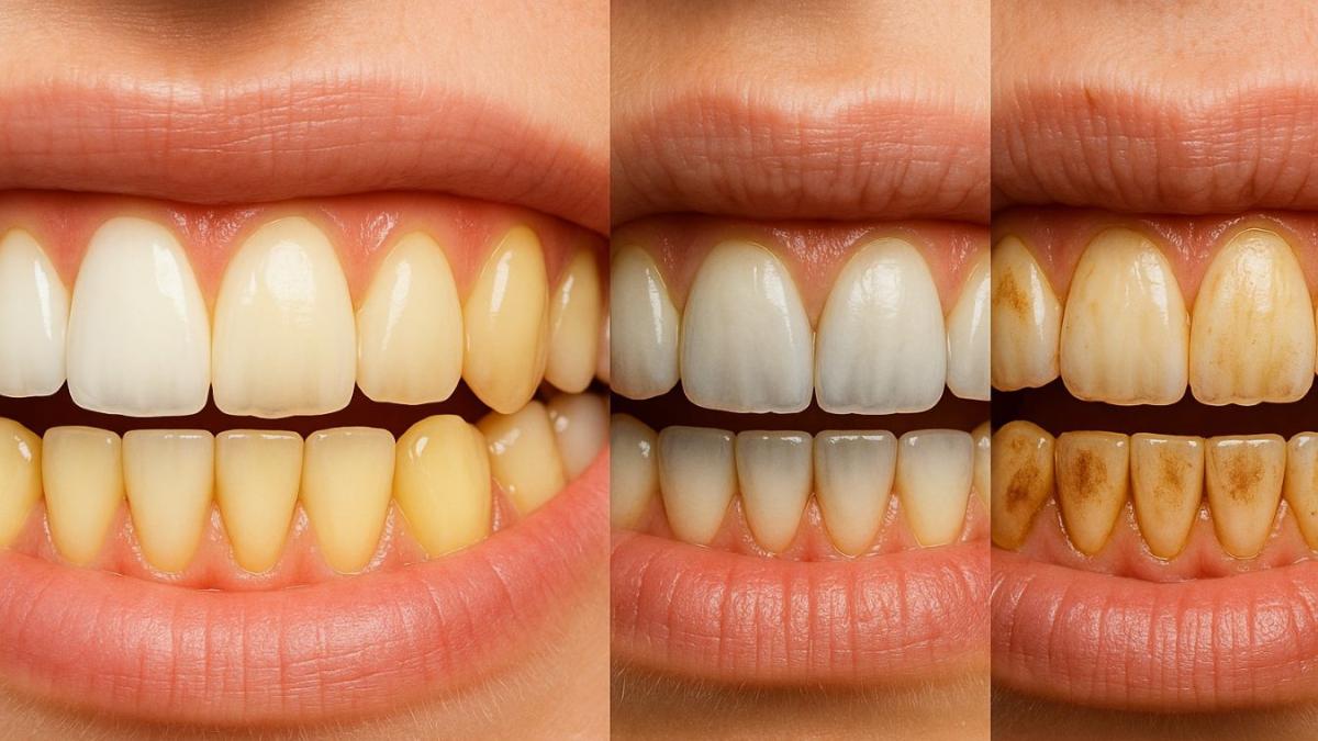 Цвет зубов и здоровье