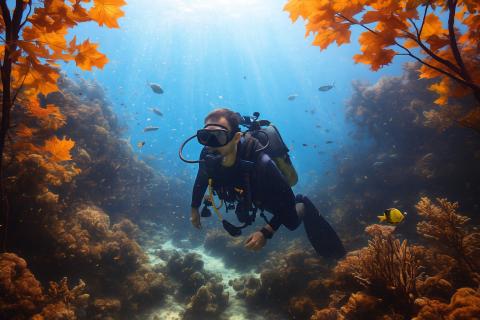 Красное море отличается высокой прозрачностью и температурой воды, что идеально для дайвинга