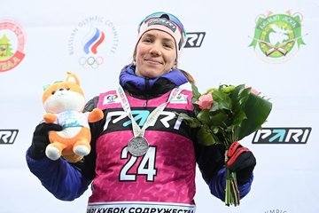 Наталья Шевченко стала первой по биатлону в рамках Всероссийской Спартакиады 2024 года