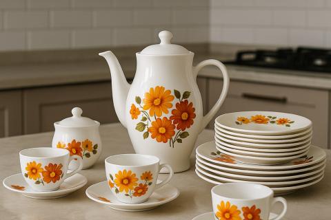 Старинная керамика быстро продаётся из-за декоративности — специалисты по винтажу