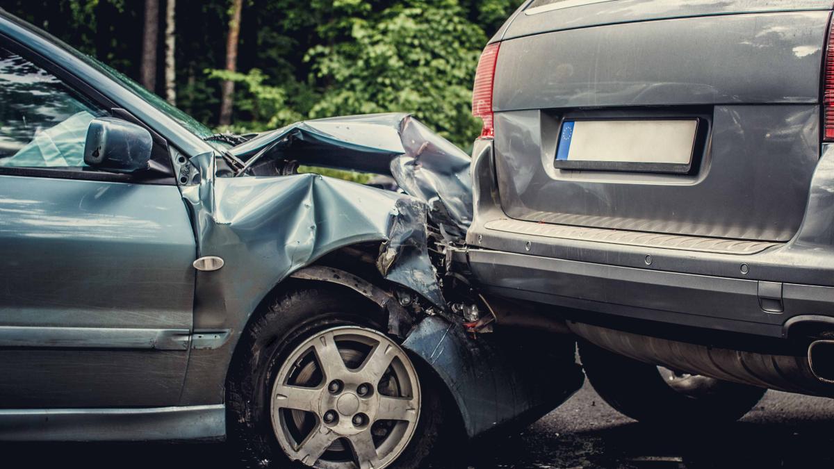 ДТП с участием двух автомобилей