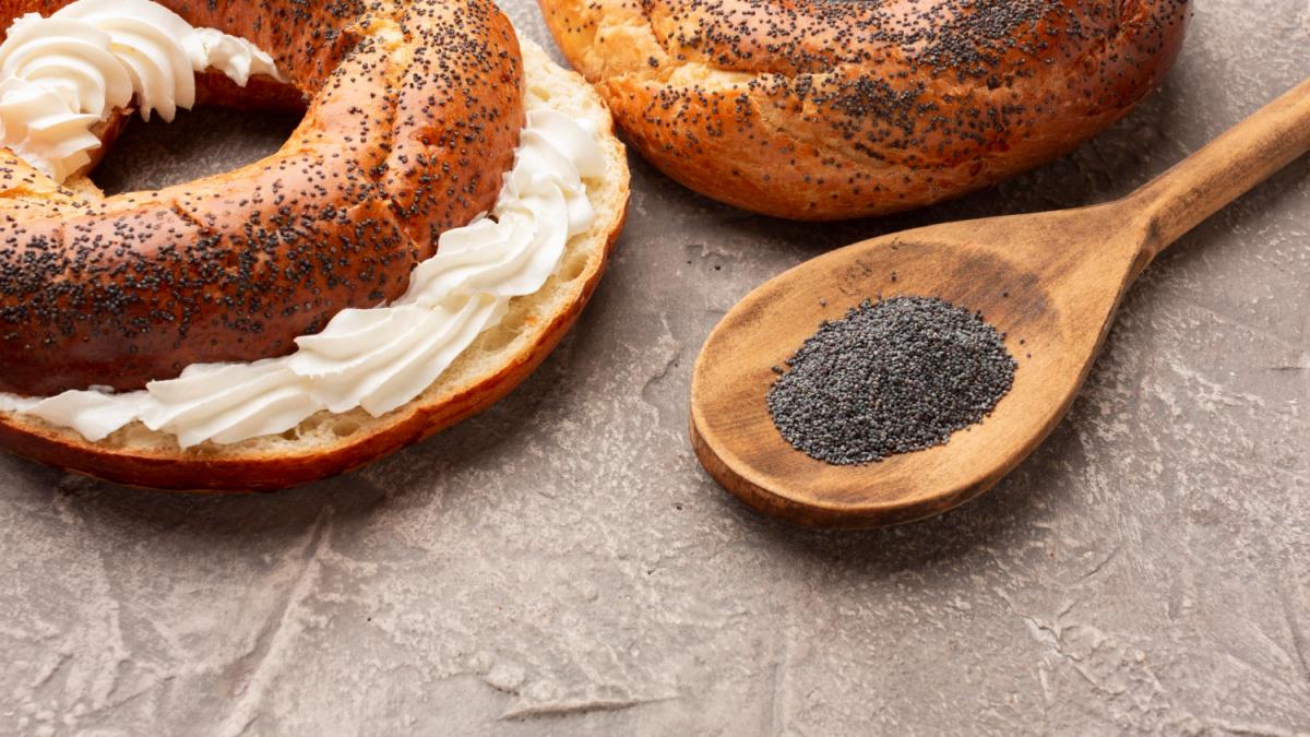 булочки с маком