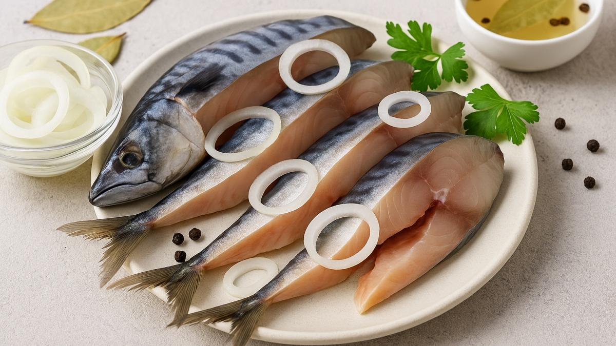 Малосольная скумбрия Малосольная скумбрия