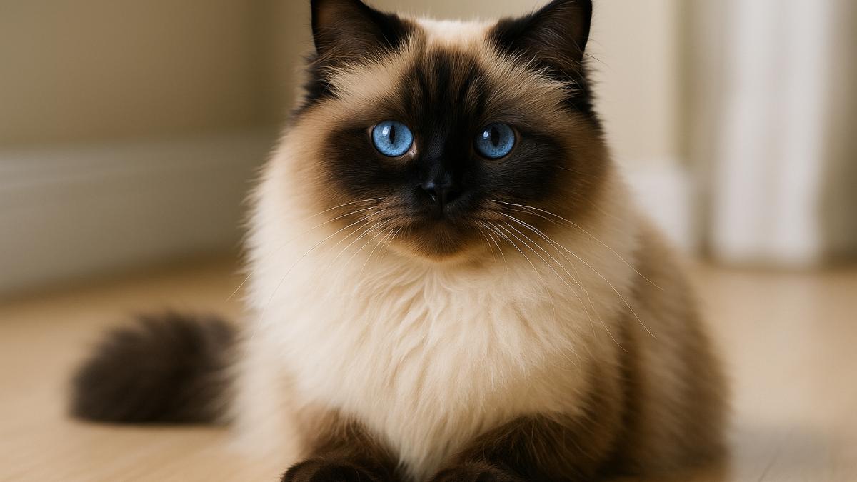 гималайская кошка гималайская кошка