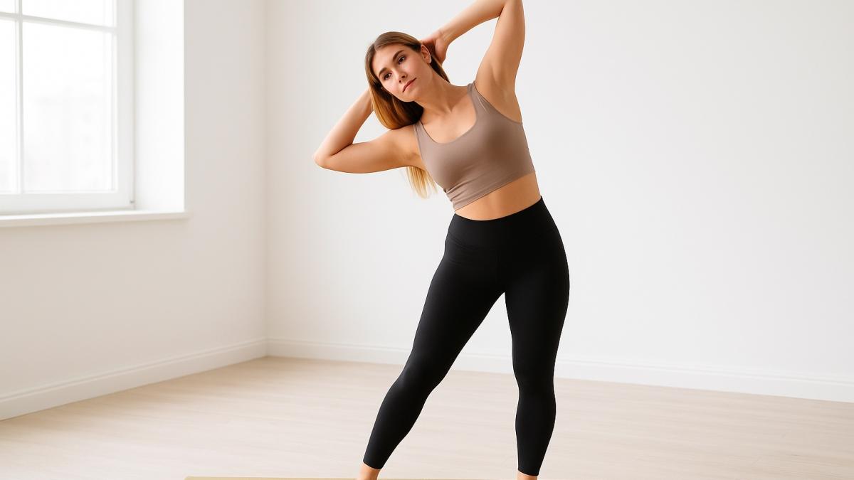 Боковые наклоны для спины и пресса