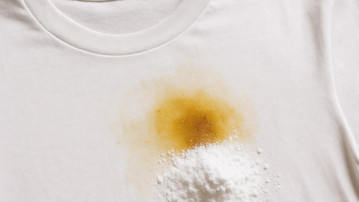 Удаление масляного пятна