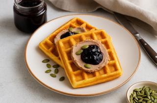 Капустное тесто делает овощные вафли более хрустящими — технологи